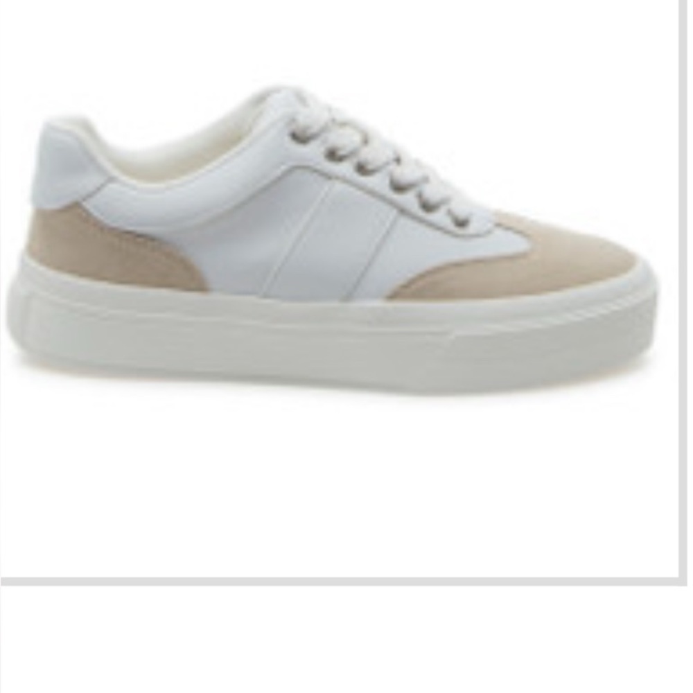 🆕💚 J Slides | Gable White Sand Luxe. Size 10. White and Tan Sneakers - Picture 2 of 6